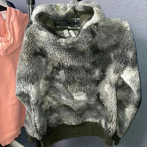 Zella girl fleece plush pullover hoodie